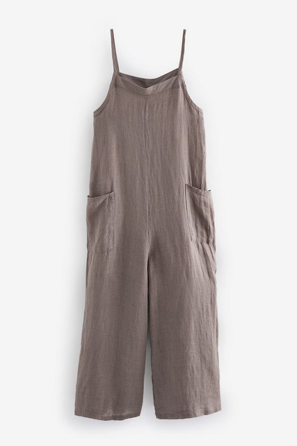 Next Jumpsuit Premium-Overall Einteiler aus 100 % Leinen (1-tlg) günstig online kaufen