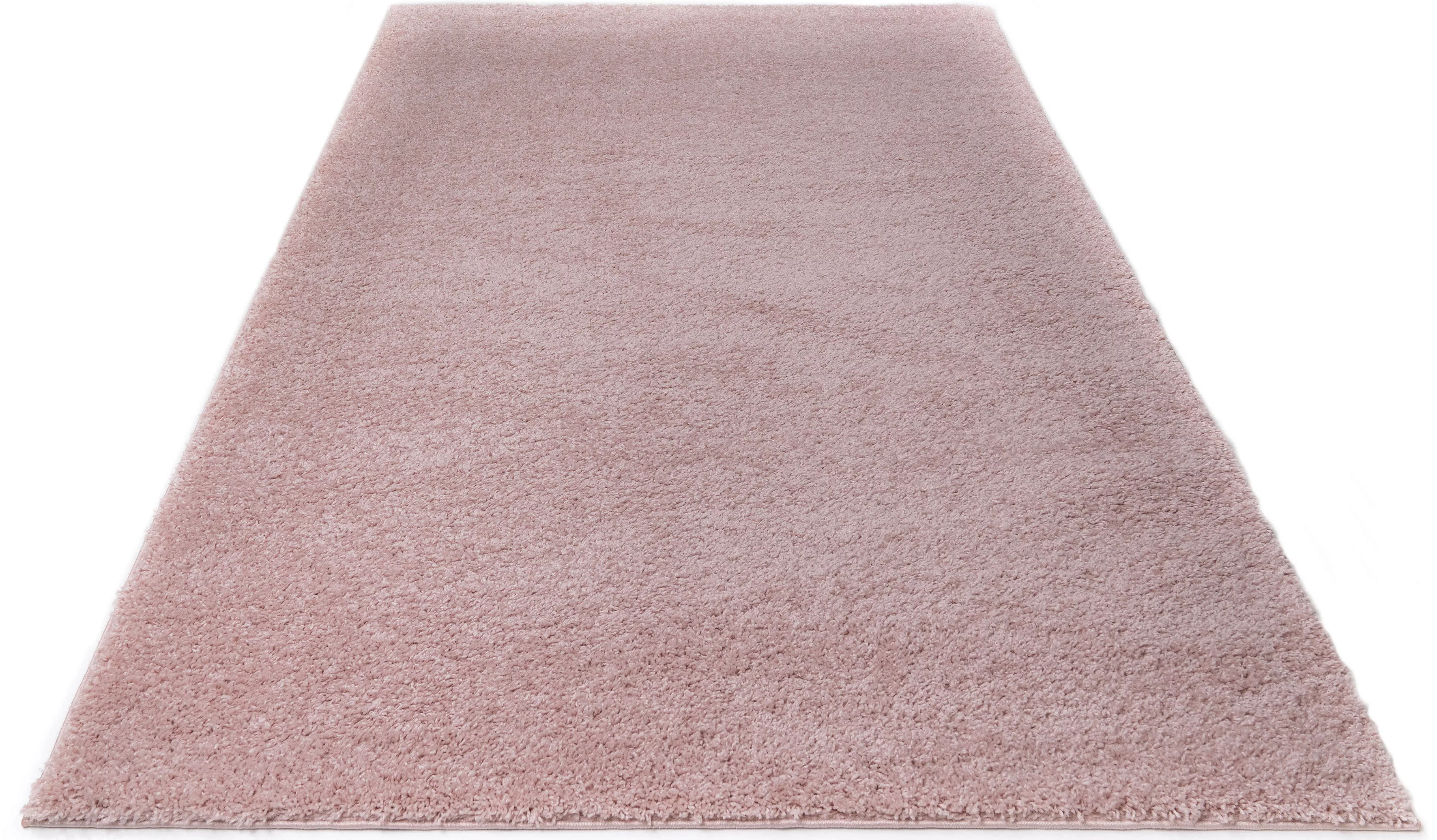 Bruno Banani Hochflor-Teppich »Shaggy Soft«, rechteckig, 30 mm Höhe, gewebt günstig online kaufen