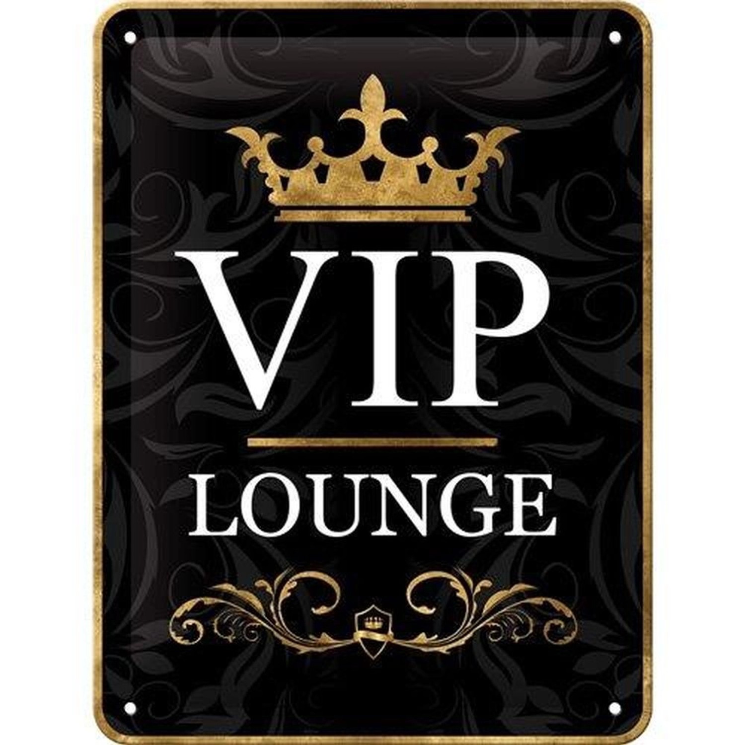 Nostalgic-Art Blechschild 15x20 cm - Achtung - VIP Lounge günstig online kaufen