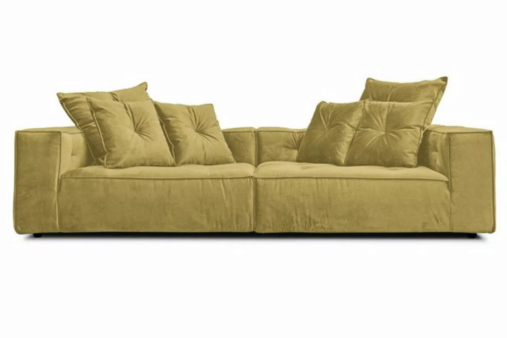 daslagerhaus living 3-Sitzer Sofa Brian 3 Sitzer Samt günstig online kaufen