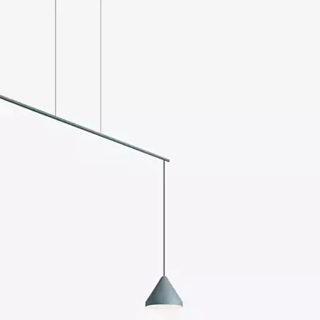 Vibia North Pendelleuchte LED dezentral, blau - ø16 cm - Dali günstig online kaufen