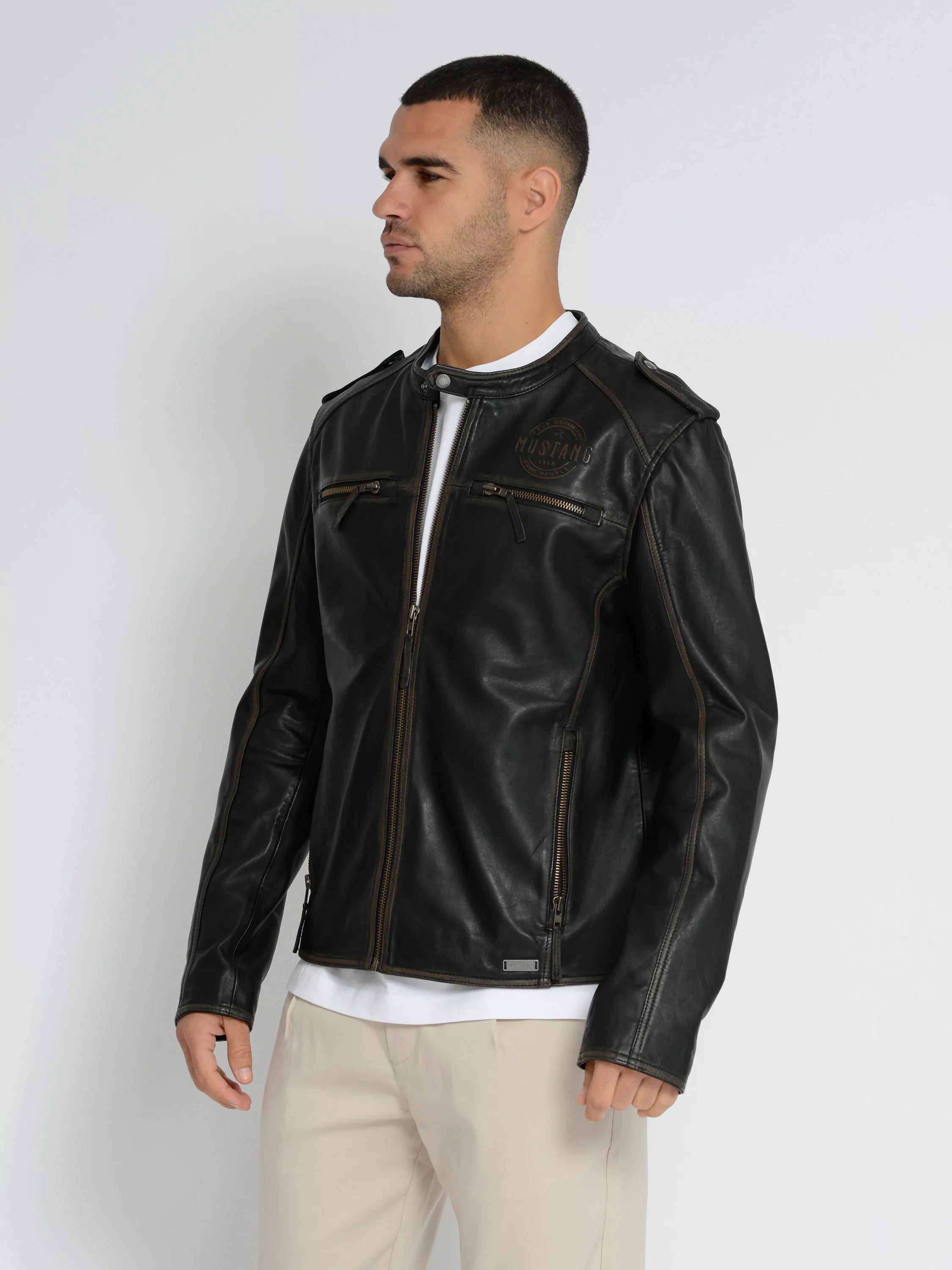 MUSTANG Bikerjacke "31020186" günstig online kaufen