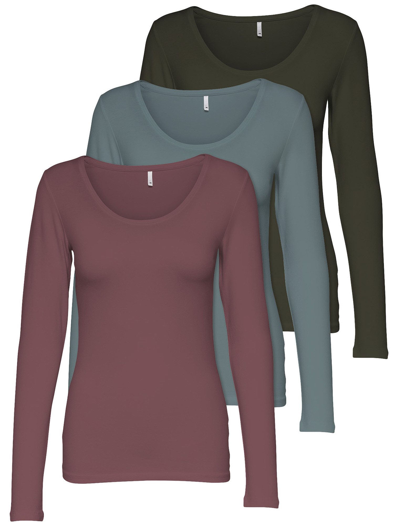 ONLY Langarmshirt Live Love NEW Longsleeve günstig online kaufen