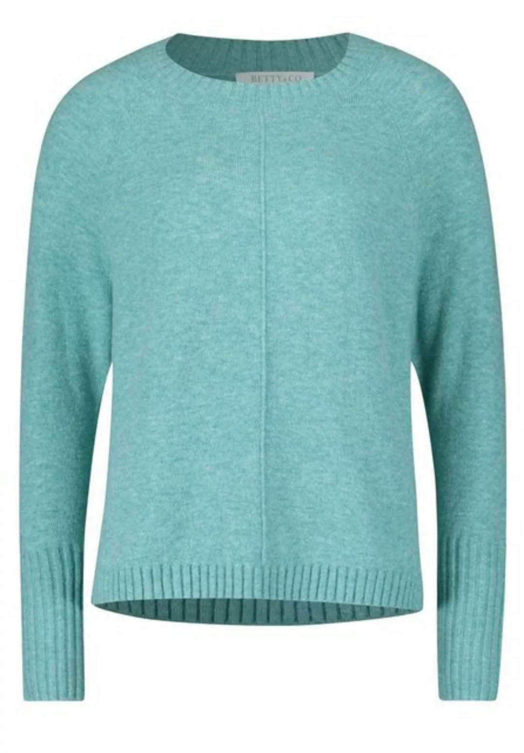 Betty&Co Sweatshirt Strickpullover Kurz 1/1 Arm günstig online kaufen