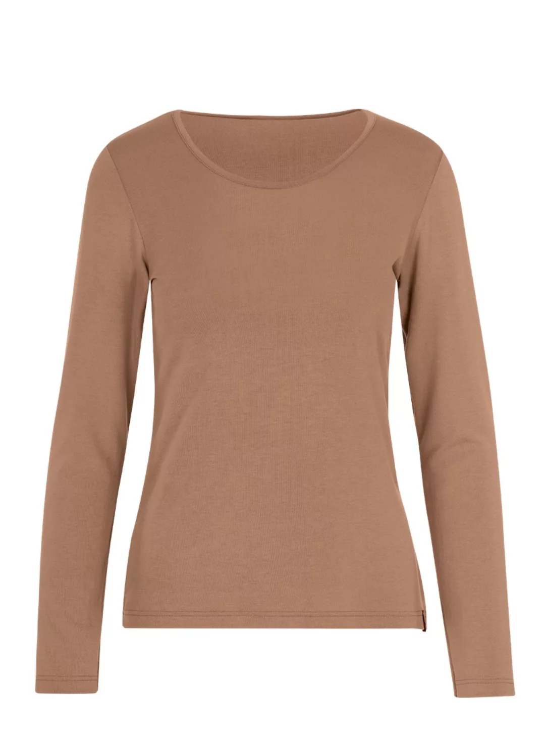 Trigema Longsleeve "TRIGEMA Shirt aus Viskose Langarm", (1 tlg.) günstig online kaufen