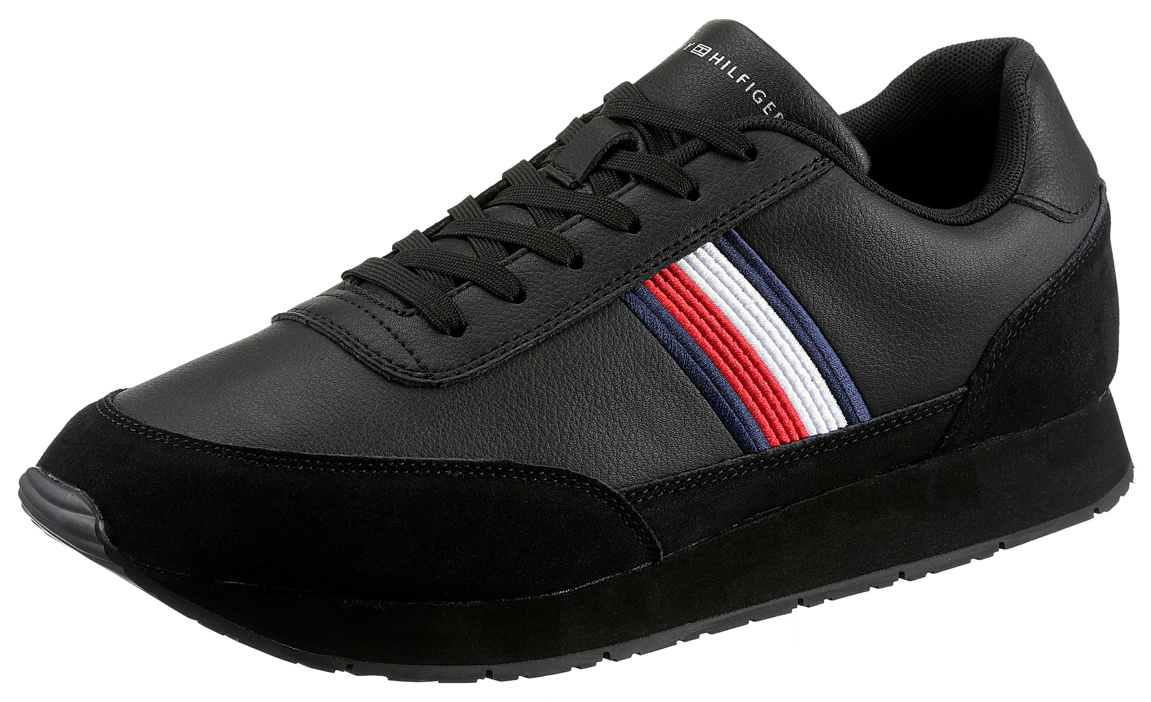 Tommy Hilfiger Sneaker "CORE EVA RUNNER CORPORATE LEA", im Materialmix, Fre günstig online kaufen