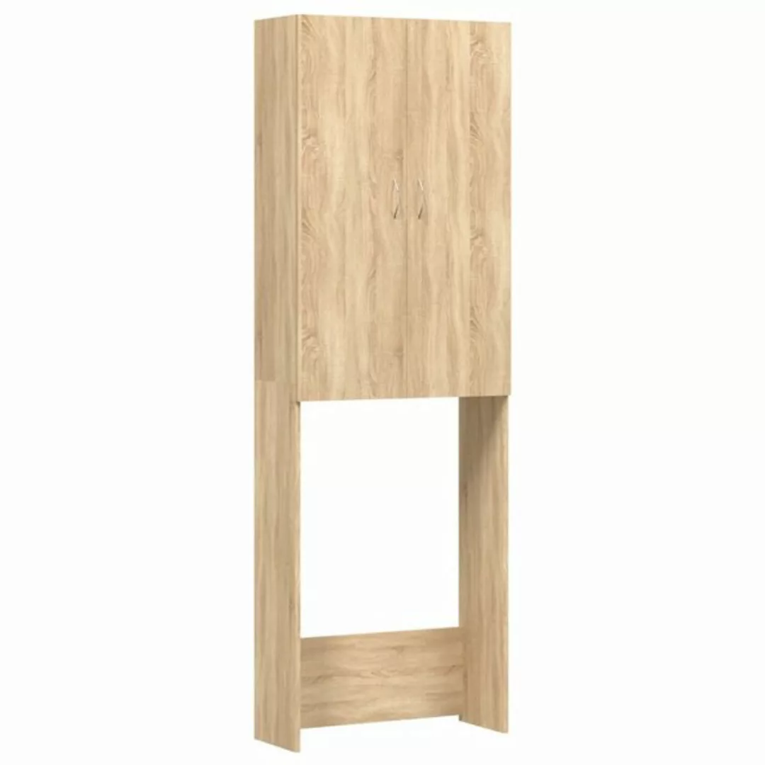 Waschmaschinenschrank Sonoma-eiche 64x25,5x190 Cm günstig online kaufen