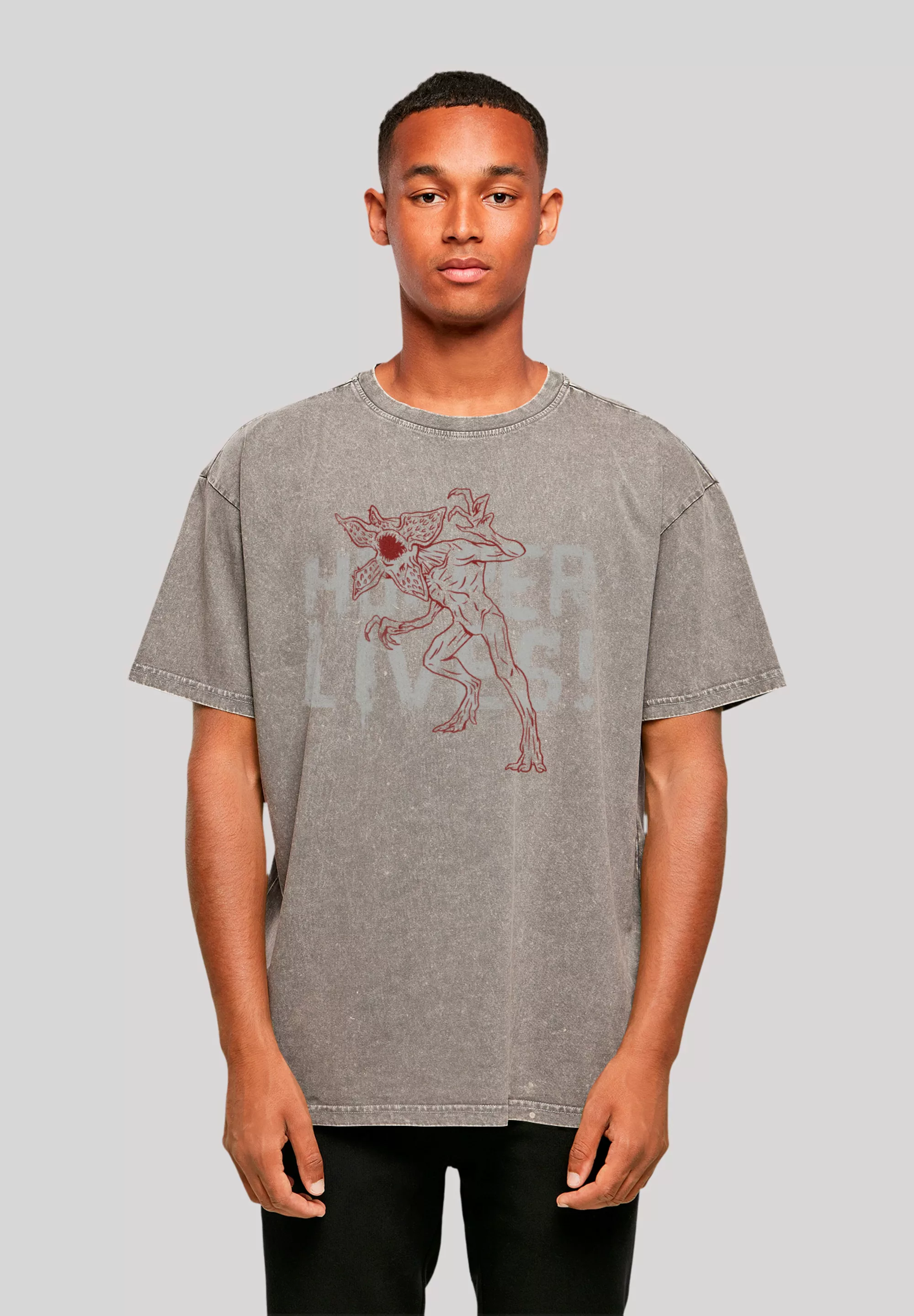 F4NT4STIC T-Shirt "Stranger Things Hoppers Live Netflix TV Series", Premium günstig online kaufen