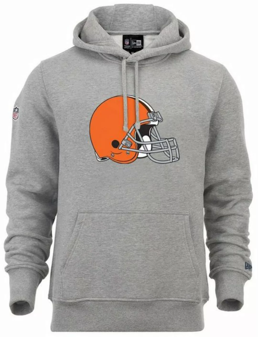 New Era Nfl Team Logo Cleveland Browns Kapuzenpullover 2XL Grey günstig online kaufen