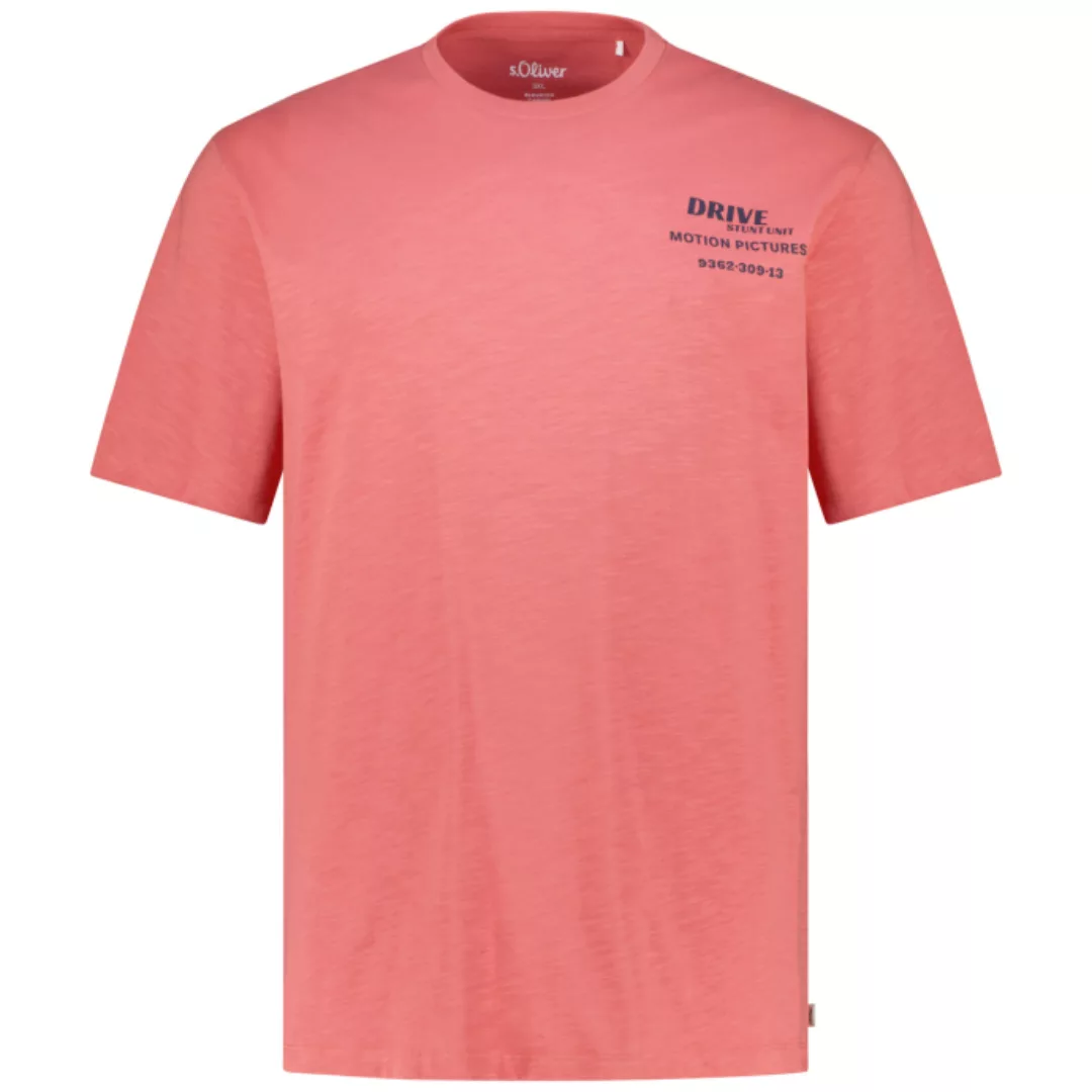 s.Oliver T-Shirt mit Print auf Vorder-und Rückseite günstig online kaufen