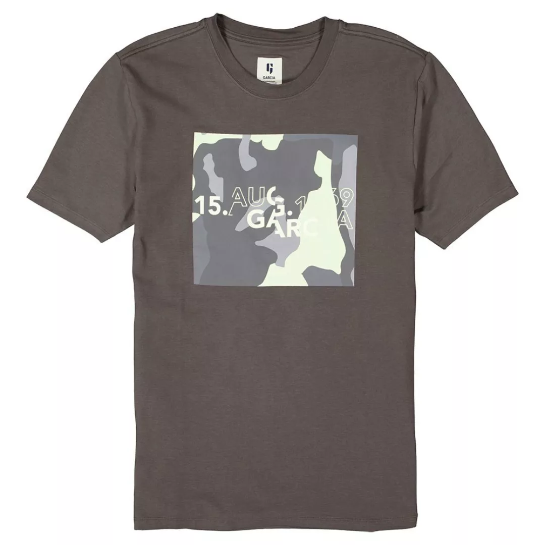 Garcia T-shirt Kurzarm T-shirt S Iron Grey günstig online kaufen