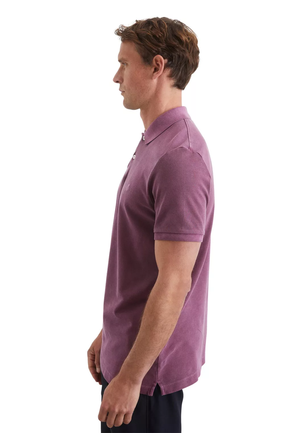 Marc OPolo Poloshirt "aus Bio-Baumwoll-Stretch" günstig online kaufen