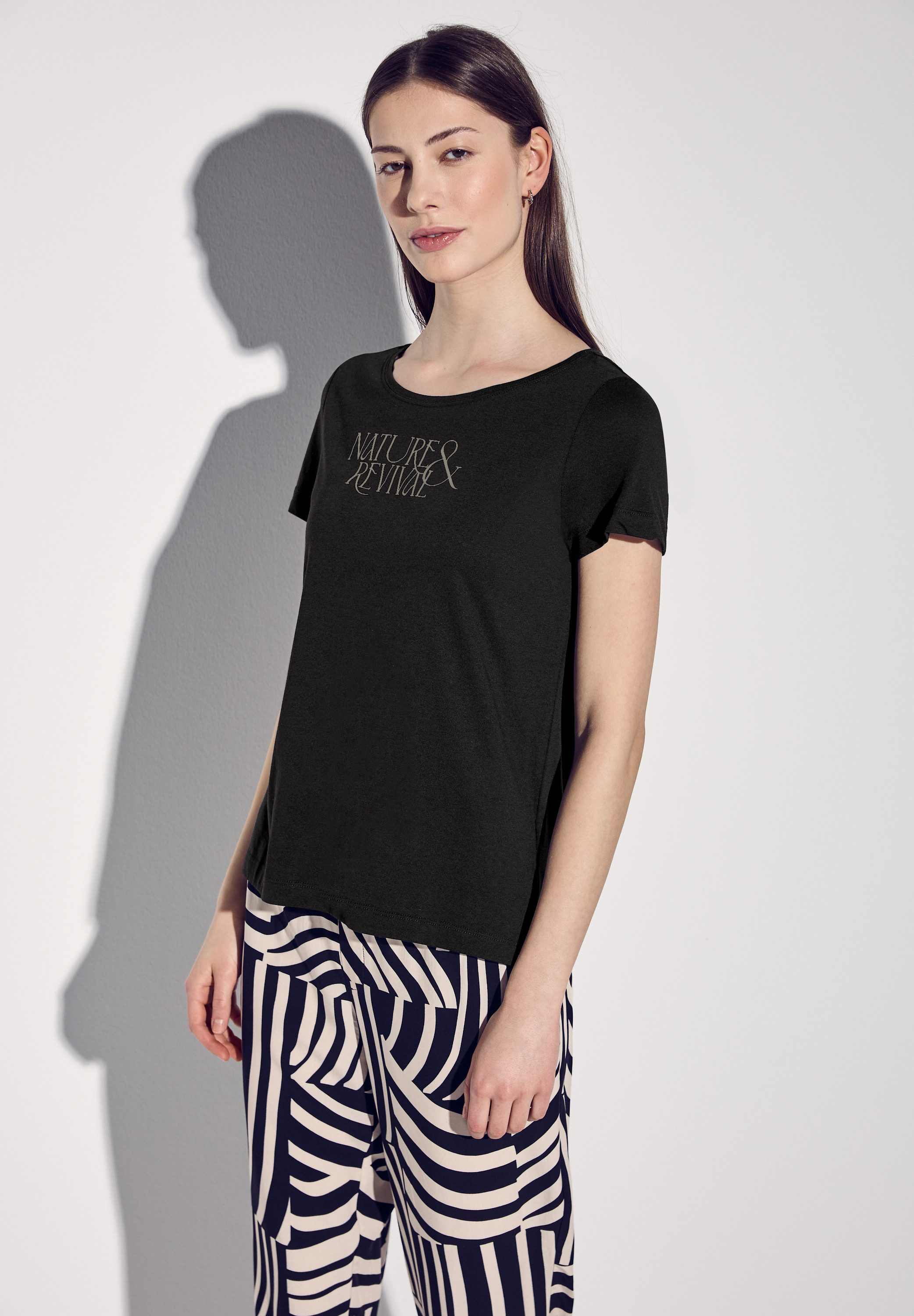 STREET ONE T-Shirt, im soften Baumwoll-Mix günstig online kaufen