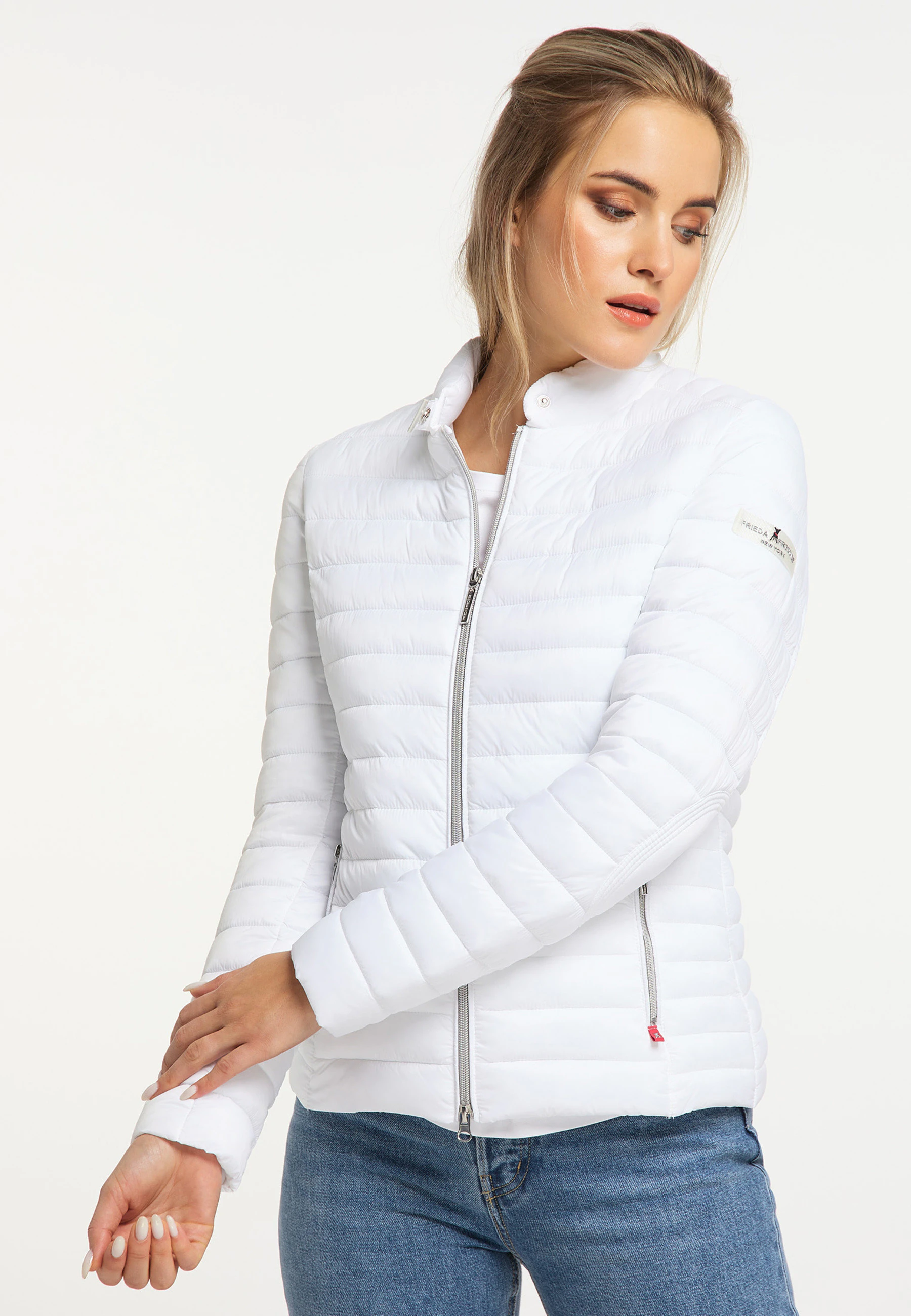 Frieda & Freddies Steppjacke "Fake Down Jacket / Judy", mit Reißverschluss günstig online kaufen