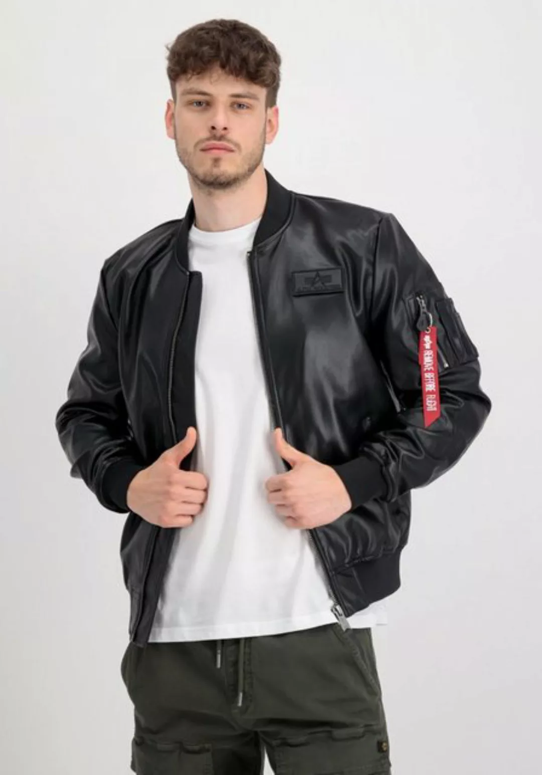 Alpha Industries Lederjacke Alpha Industries Men - Leather & Vegan Jackets günstig online kaufen