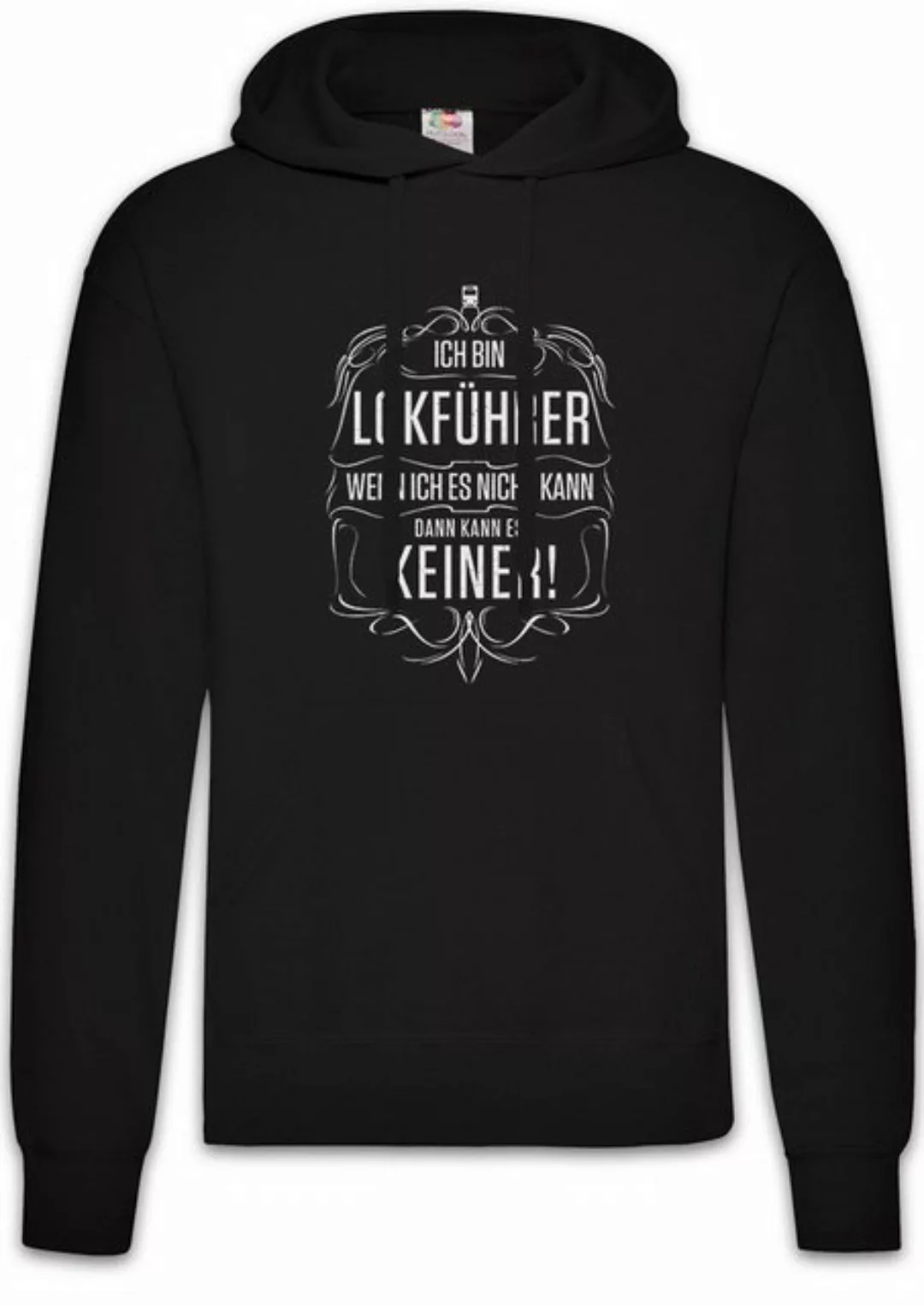 Urban Backwoods Hoodie Ich Bin Lokführer Herren Hoodie Lok Lokomotive Arbei günstig online kaufen