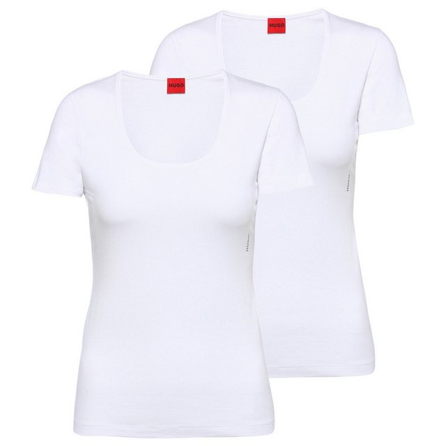 HUGO T-Shirt Damen T-Shirt, 2er Pack - T-Shirt RN, (Packung, 2er Pack) günstig online kaufen