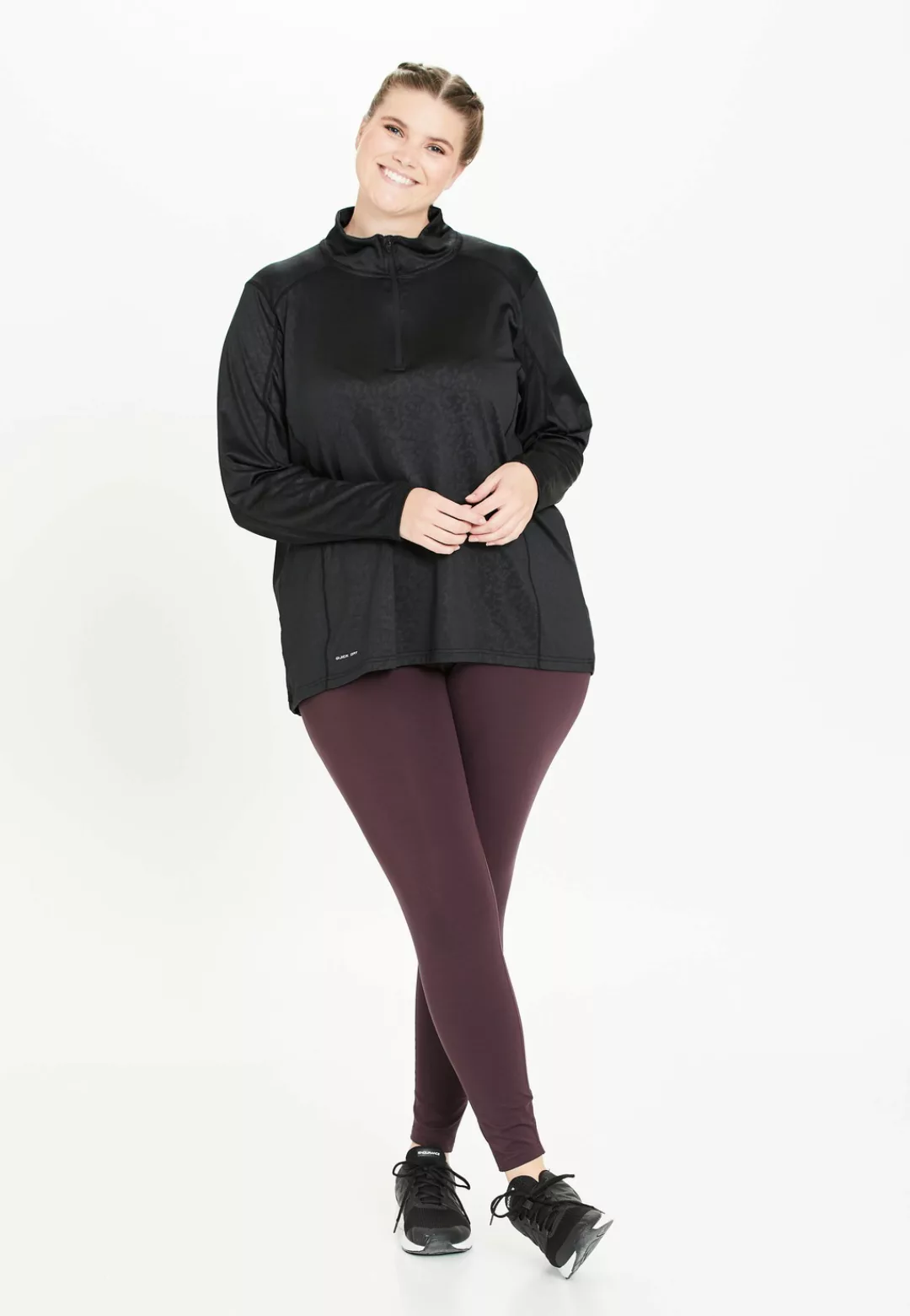 Q by Endurance Funktionsshirt "JULIETTE W", (1 tlg.), mit atmungsaktiver Ei günstig online kaufen