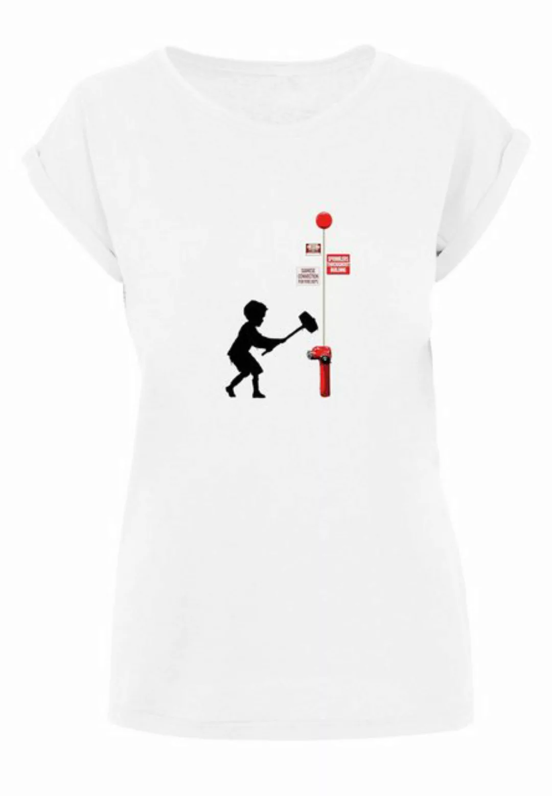 Merchcode T-Shirt Merchcode Damen Ladies Hammer Boy T-Shirt (1-tlg) günstig online kaufen