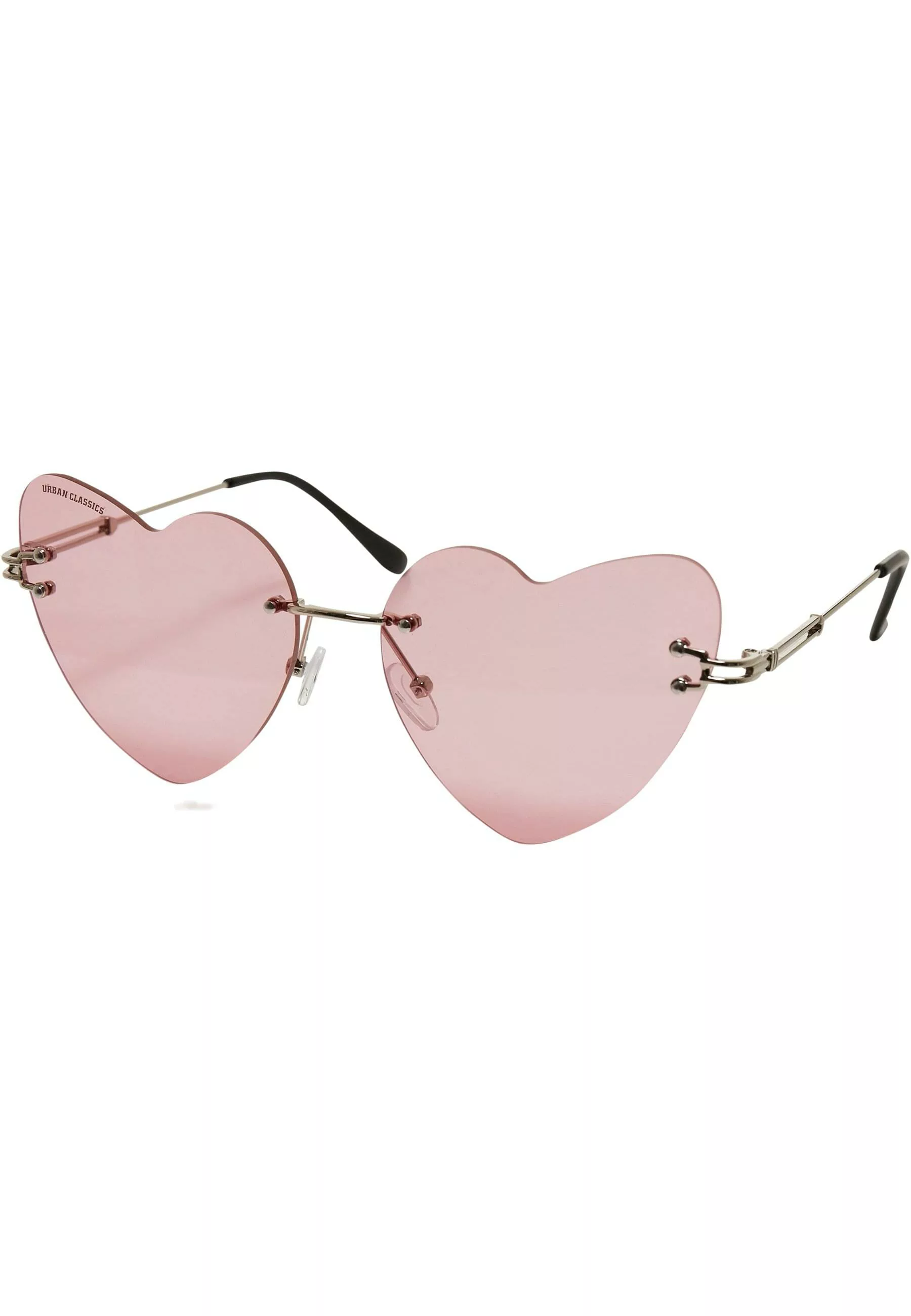 URBAN CLASSICS Sonnenbrille "Urban Classics Unisex Sunglasses Heart With Ch günstig online kaufen