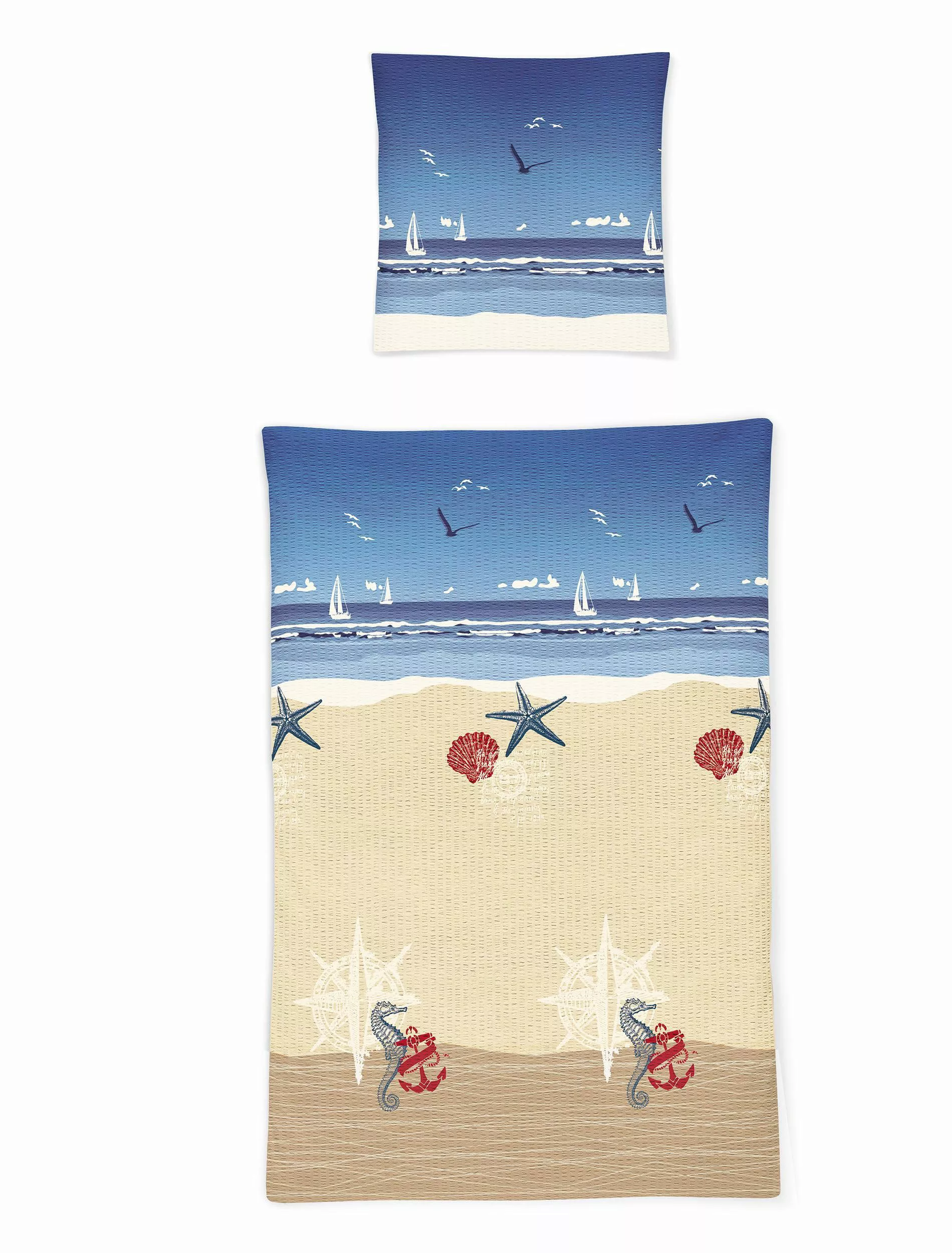 Irisette Bettwäsche Easy 8163, Seersucker, 2 günstig online kaufen