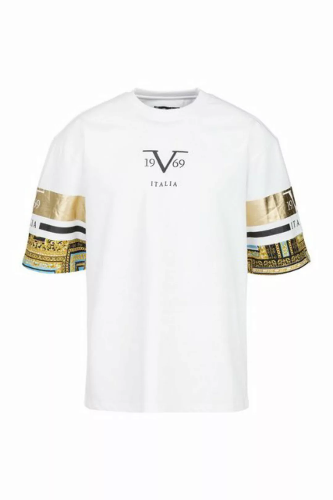 19V69 ITALIA T-Shirt TAMARO mit Schriftzug günstig online kaufen