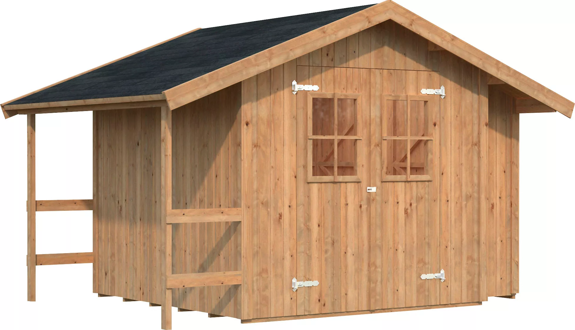 Palmako Gerätehaus "Marcus", hellbraun günstig online kaufen