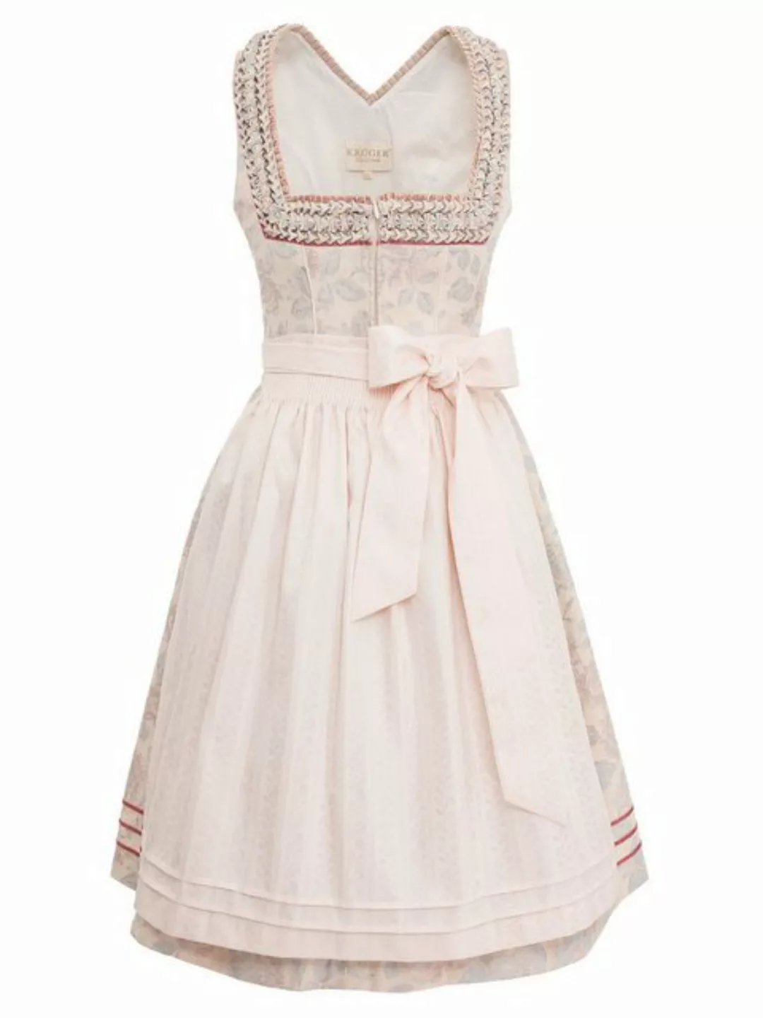 KRÜGER COLLECTION Dirndl Dirndl 'Clara' 112866, Rose 70cm günstig online kaufen