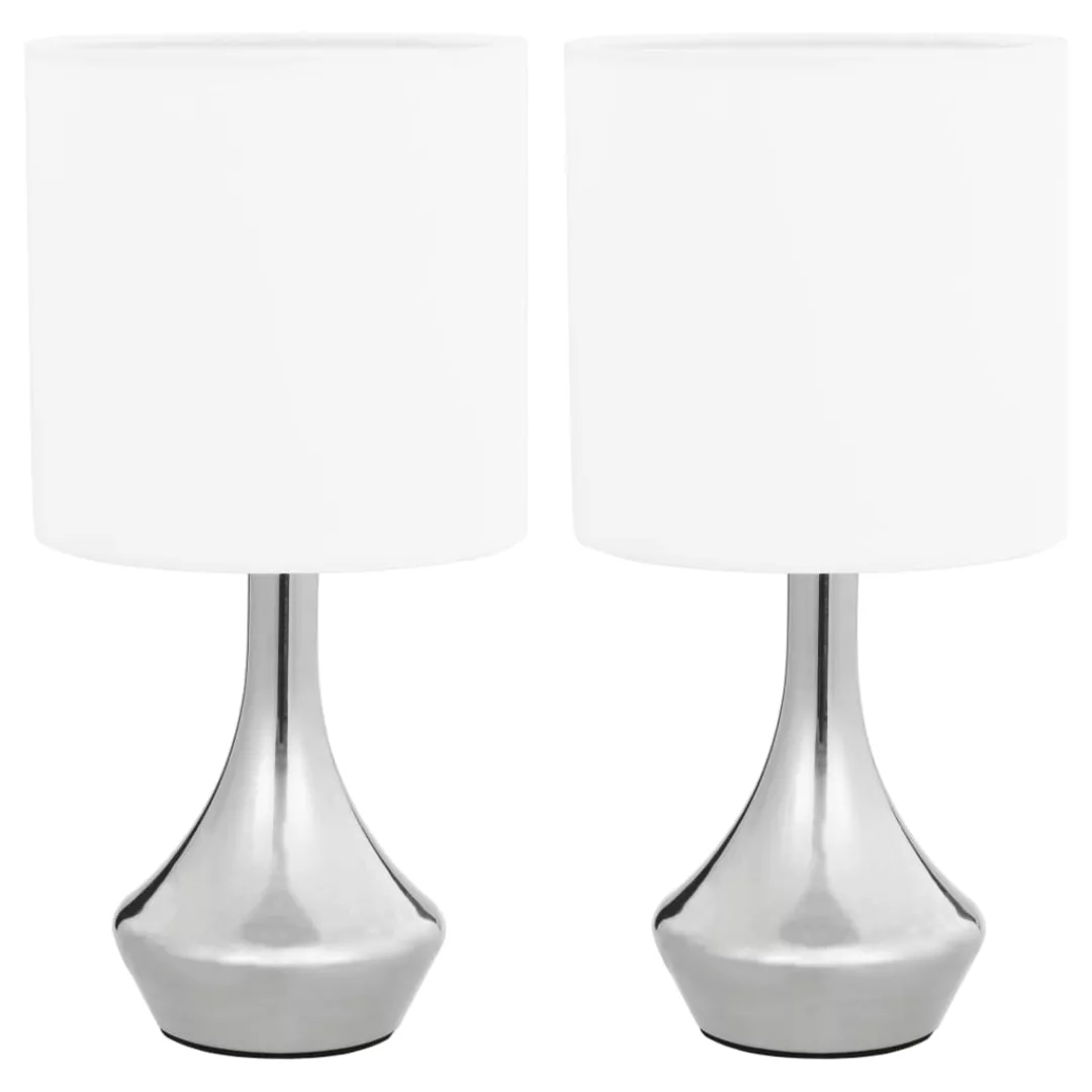 Tischlampen 2 Stk. Touch-sensor Weiß E14 günstig online kaufen