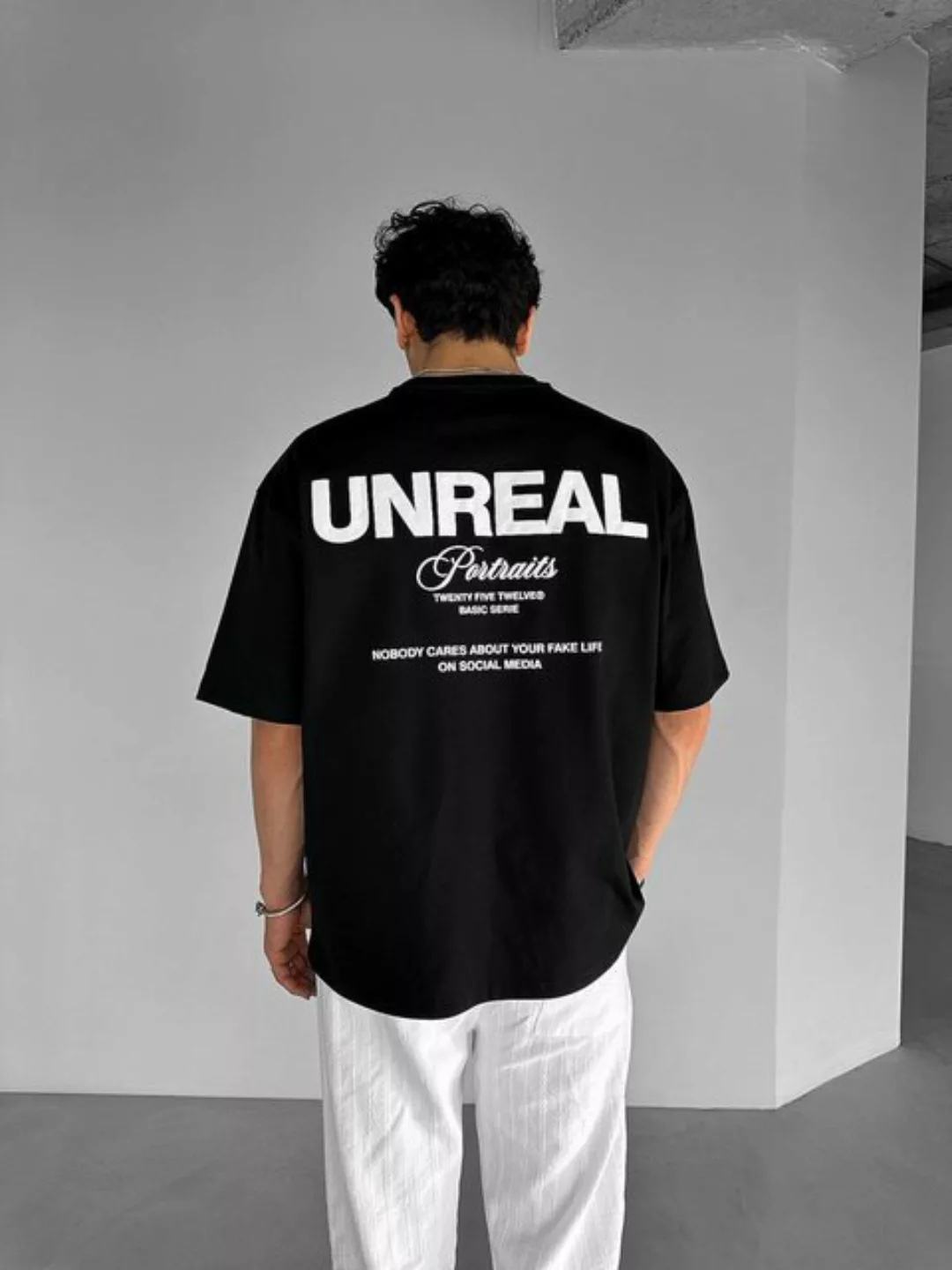 Abluka T-Shirt OVERSIZE UNREAL T-SHIRT günstig online kaufen