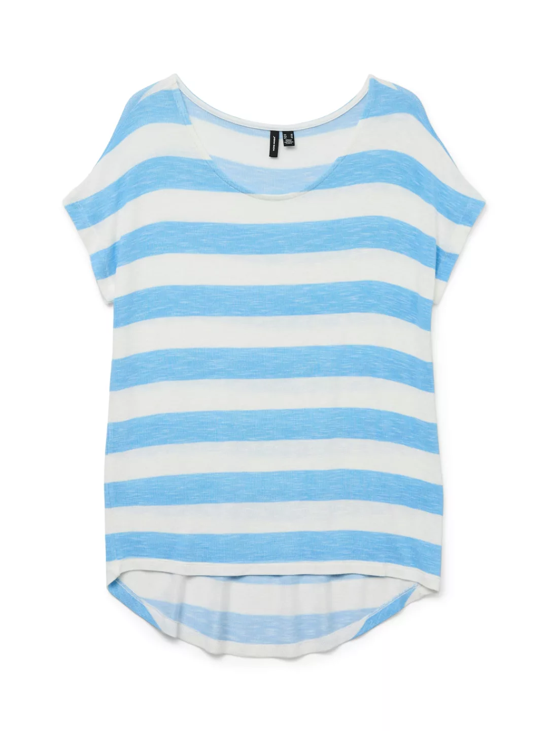 Vero Moda Kurzarmshirt "VMWIDE STRIPE SL TOP GA JRS NOOS" günstig online kaufen