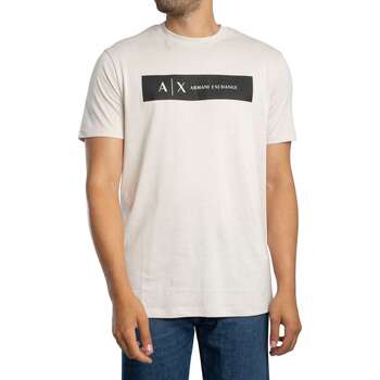 EAX  T-Shirt T-Shirt mit Box-Logo-Grafik günstig online kaufen