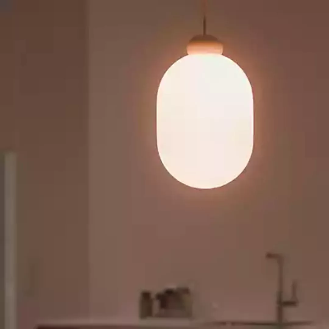 Grau Sun Pendelleuchte LED, sand - Höhe einstellbar günstig online kaufen