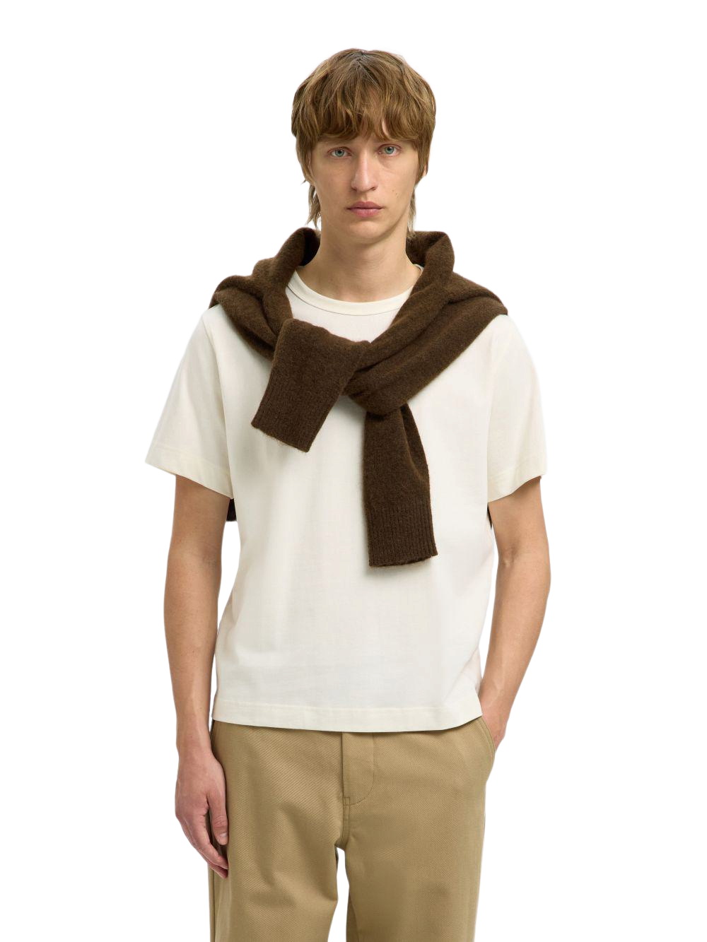 Selected Homme Herren Rundhals T-Shirt SLHCHRIS SS O-NECK - Regular Fit günstig online kaufen