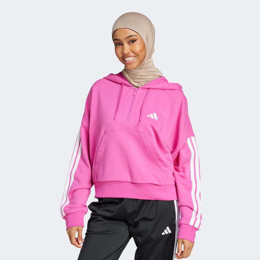 adidas Sportswear Kapuzensweatshirt "W 3S FT QZ HD" günstig online kaufen