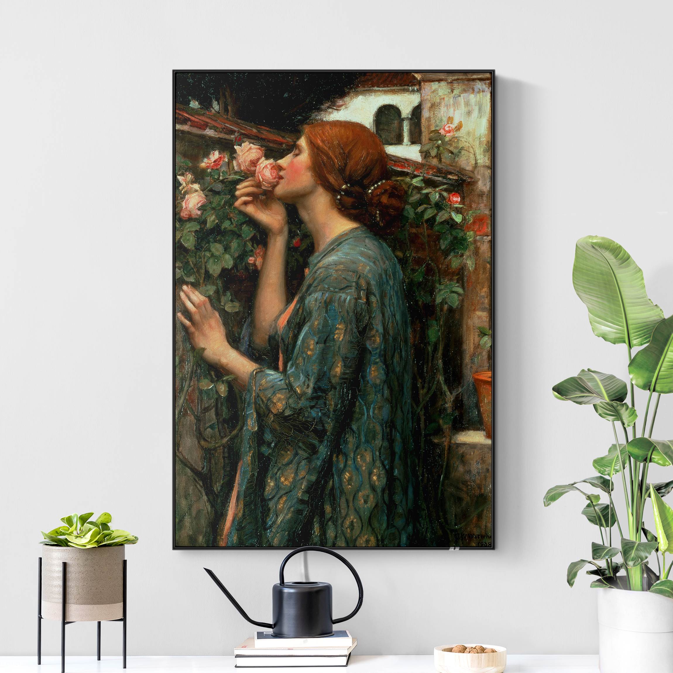 LED-Wechselbild John William Waterhouse - Die Seele der Rose günstig online kaufen