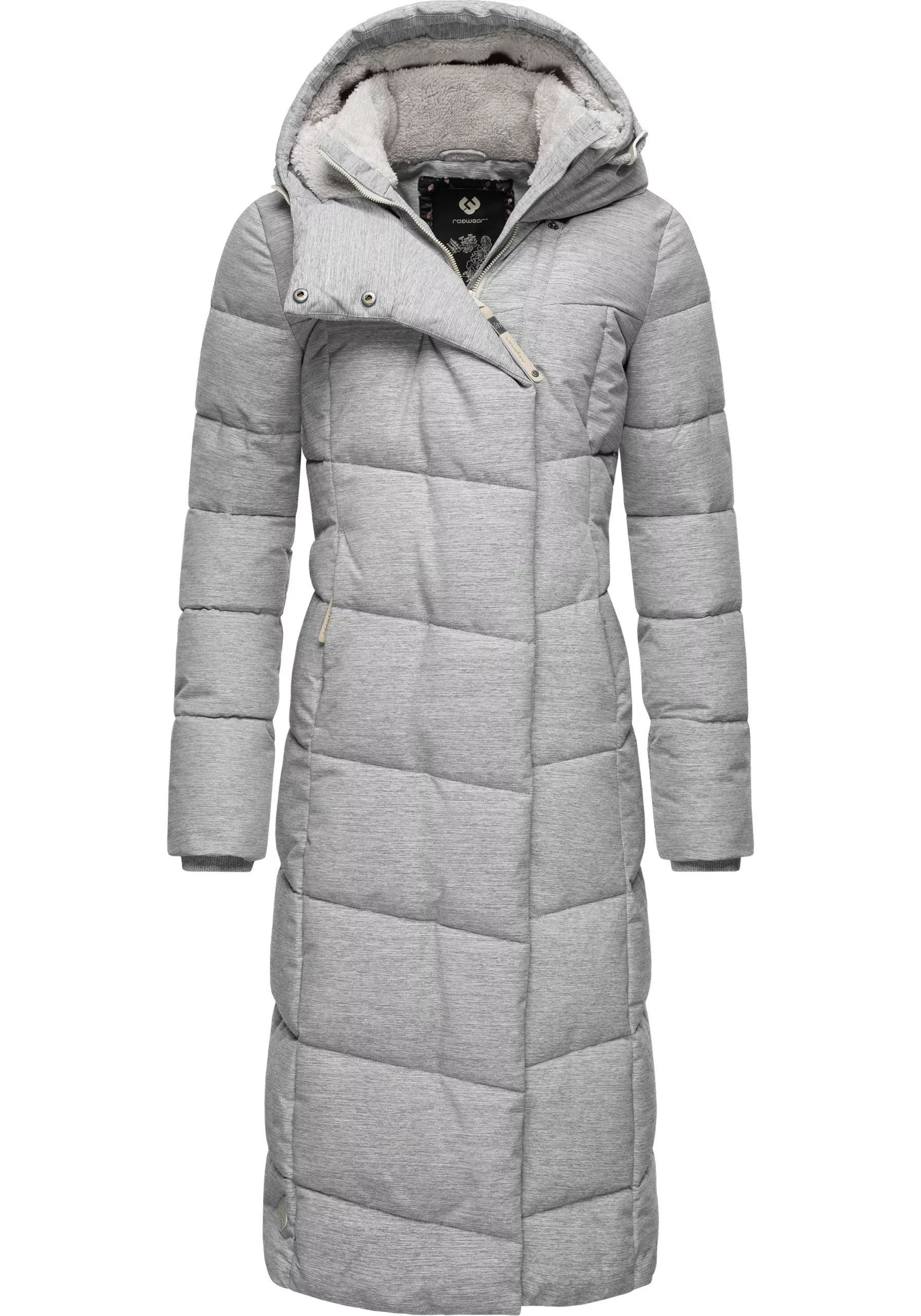 Ragwear Wintermantel "Pavla Long", extralanger Winterparka mit Teddyfutter günstig online kaufen