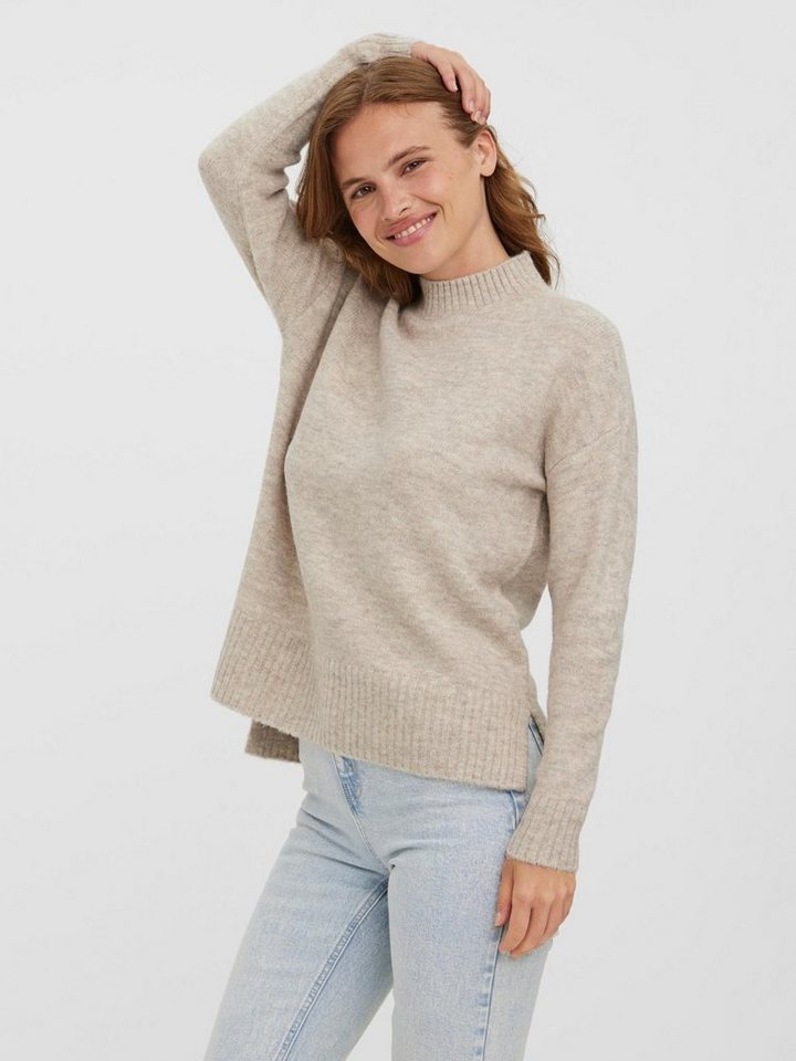 Vero Moda Stehkragenpullover VMLEFILE OVERSIZE BOXY BLOUSE GA NOOS günstig online kaufen