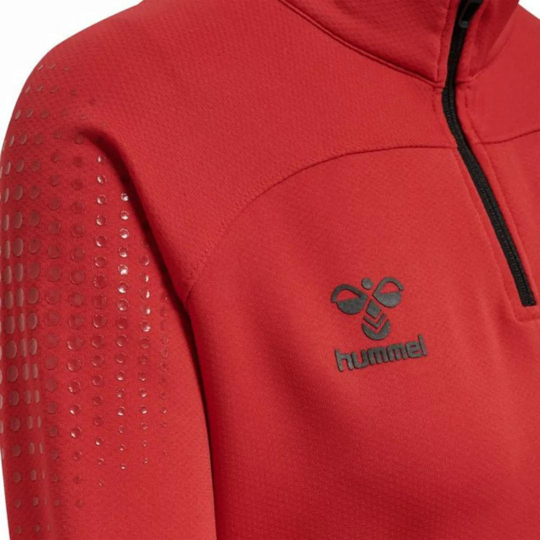 hummel Sweatshirt hmlLEAD WOMAN HALF ZIP TRUE RED günstig online kaufen