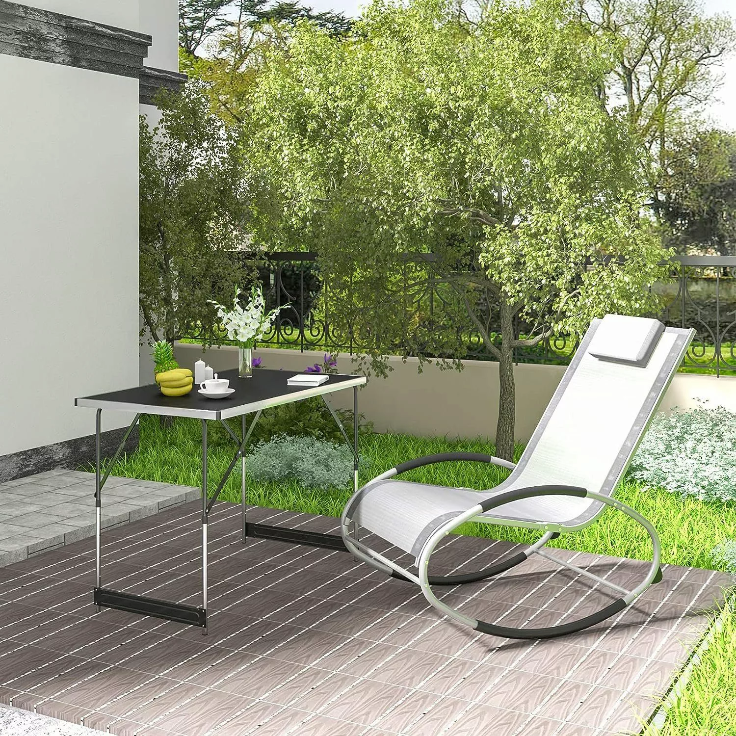 Woltu Campingtisch (1-St), Klapptisch höhenverstellbar, Aluminium günstig online kaufen