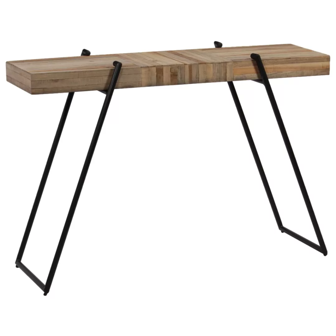 Konsolentisch Recyceltes Teak 120 X 35 X 81 Cm günstig online kaufen