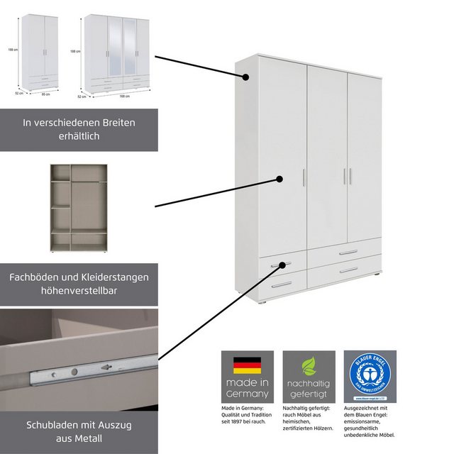 rauch Kleiderschrank "Rasa Bestseller Schrank für jeden Raum", Schlafzimmer günstig online kaufen