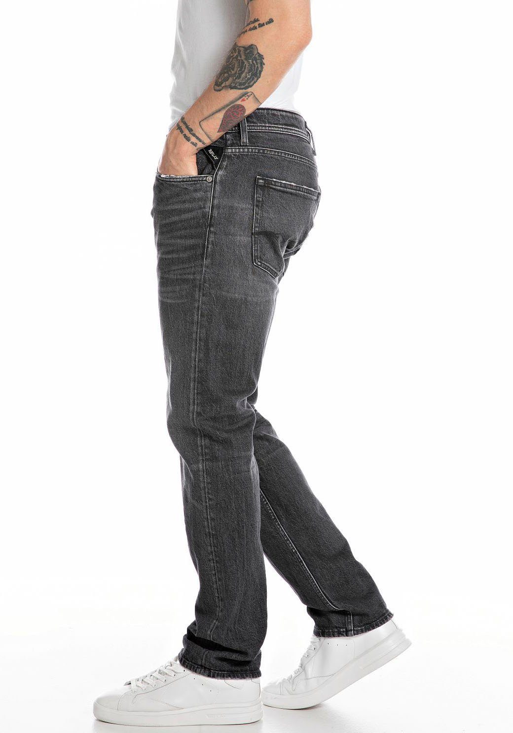 Replay Straight-Jeans GROVER in vielen verschiedenen günstig online kaufen