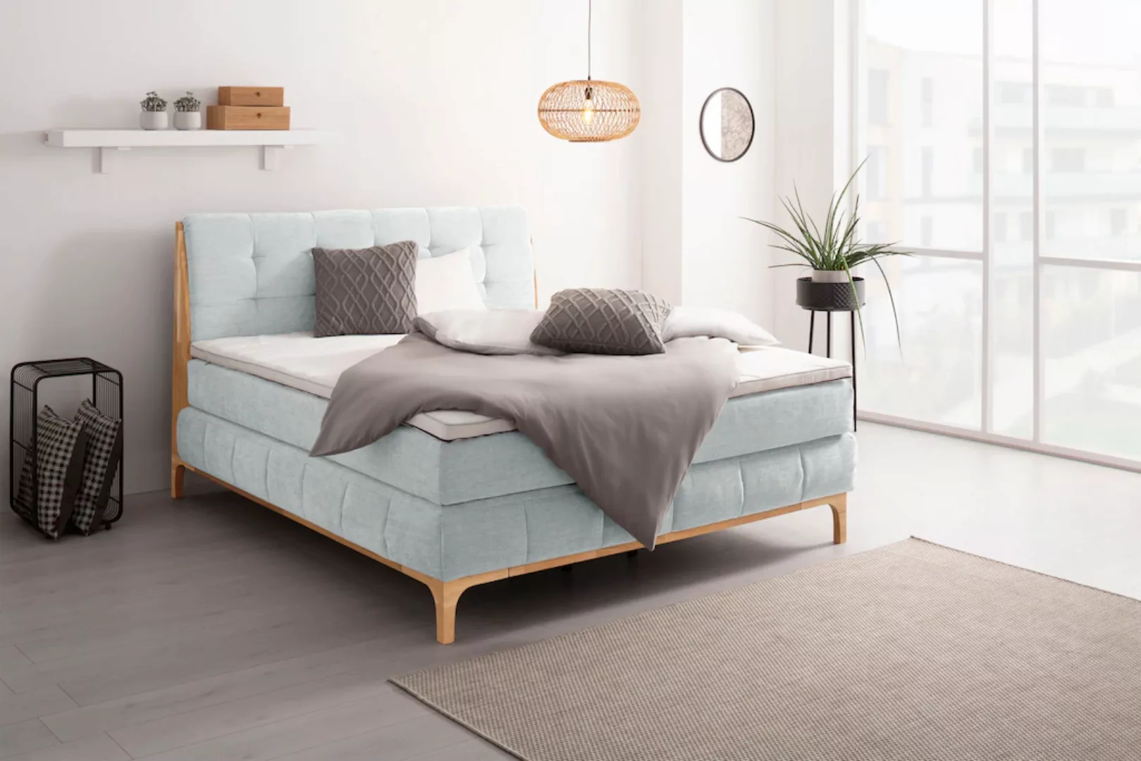 OTTO products Boxspringbett "Jelle", (5 St.) günstig online kaufen