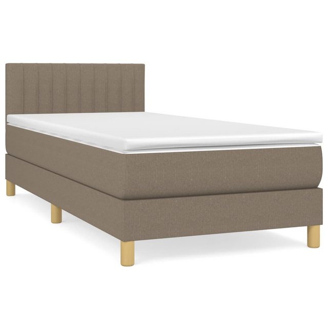 vidaXL Boxspringbett Bett Boxspringbett mit Matratze und LED Stoff (80 x 20 günstig online kaufen