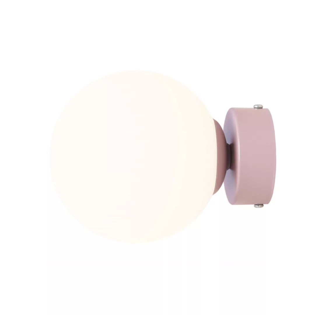 Wandlampe Joel, flieder/weiß, einflammig günstig online kaufen