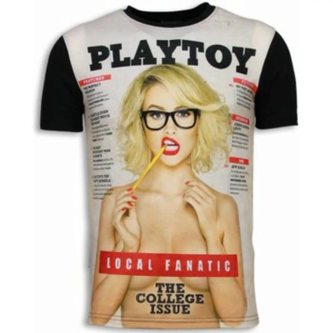 Local Fanatic  T-Shirt Playtoy The College Issue Strass günstig online kaufen