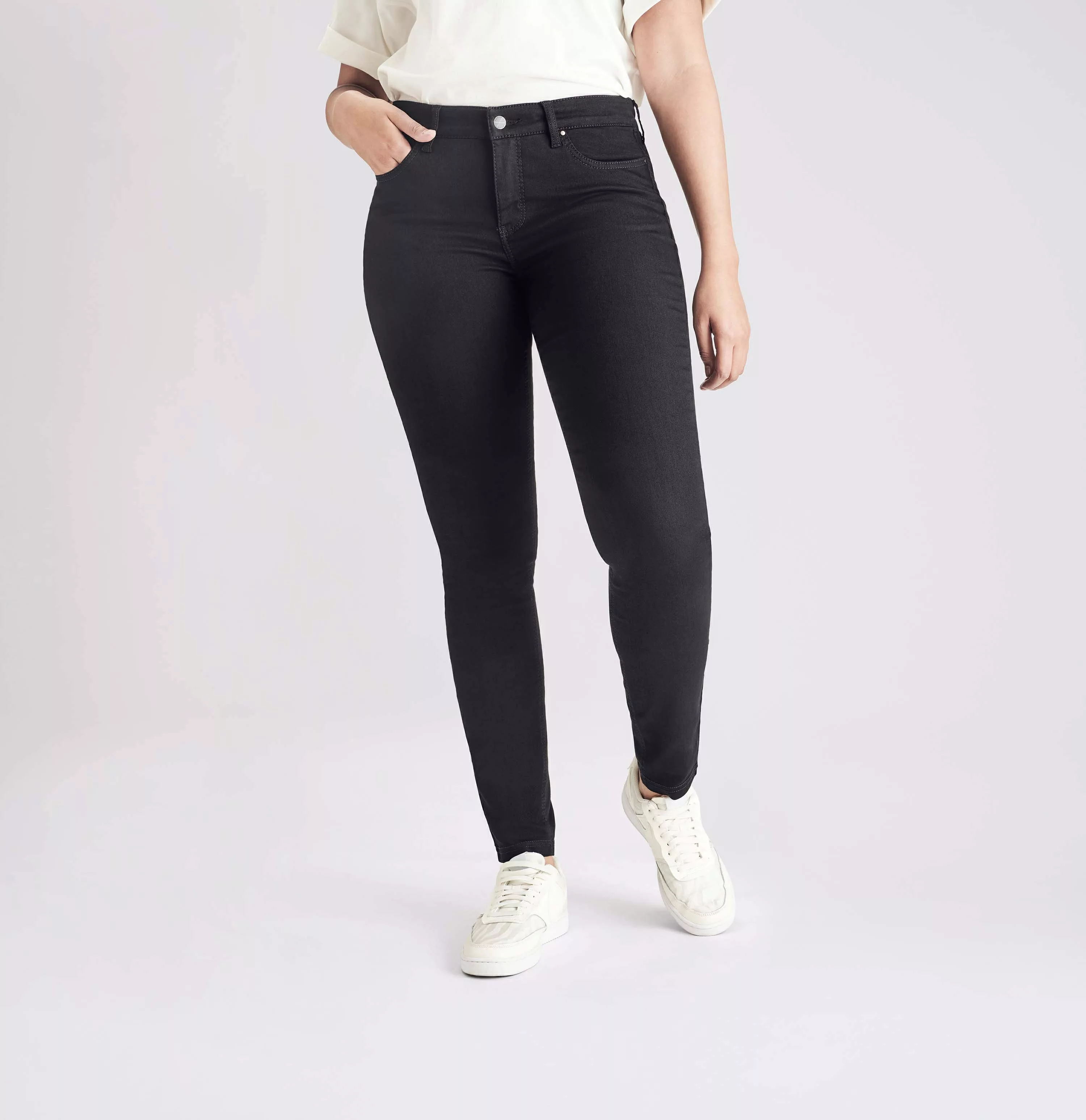 MAC Stretch-Jeans MAC DREAM SKINNY dark rinsewash 5402-90-0355L D801 günstig online kaufen