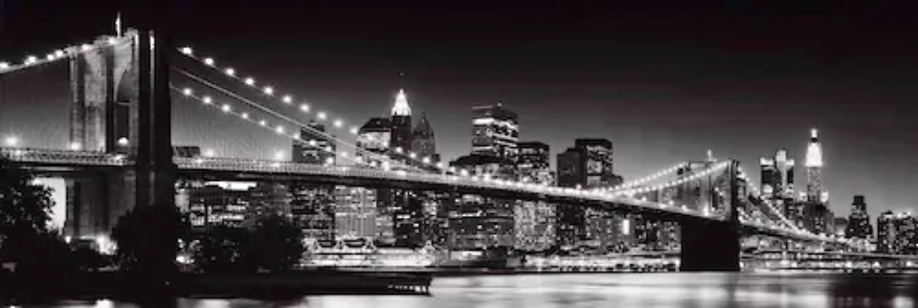 Reinders Holzbild "Deco Panel 52x156 New York - brooklyn bridge" günstig online kaufen