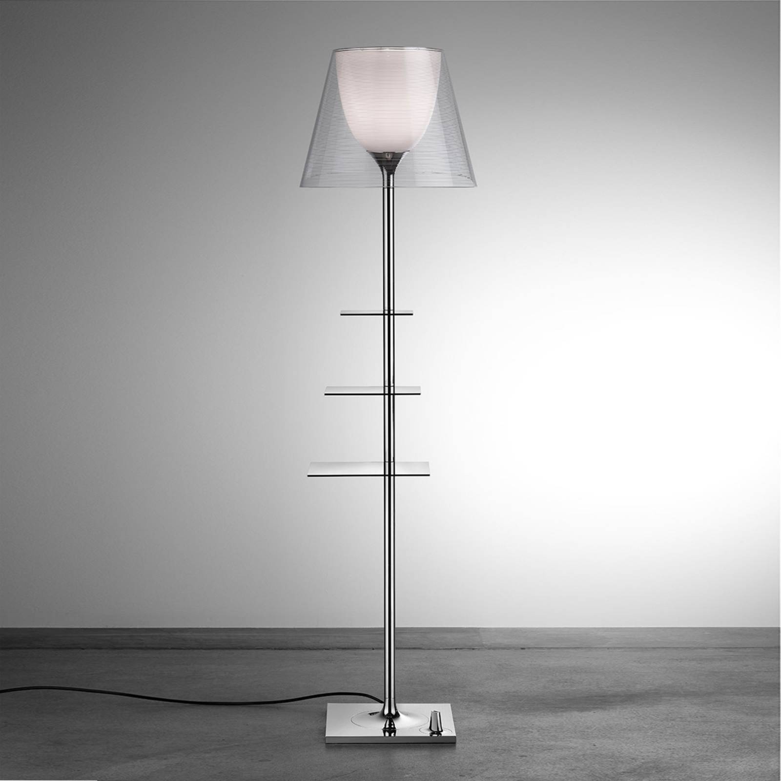 FLOS Bibliotheque Nationale Stehlampe transparent günstig online kaufen